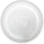 SPARES2GO Smooth Glass Turntable Plate Compatible with Sharp Microwave Oven (270mm / 27cm)