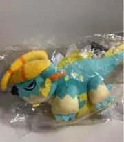Eco bag with stuffed toy Monster Hunter Sunbreak "Zinogre" 2024 Japan [New]