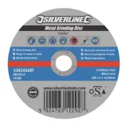 GA220539 T1037 Silverline Metal Grinding Disc 100x 6 x 16.00mm OSA Grinding Disc