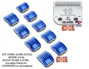 ANDIS 9 Guide ATTACHMENT COMB&ULTRAEDGE 10 BLADE*Fit Wahl KM2 KM5 KM10 Clippers