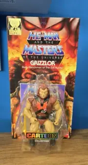 Masters Of The Universe Origins Cartoon Grizzlor MOC Unpunched In Hand