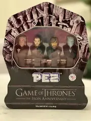 Game of Thrones ⚡️The Iron Anniversary PEZ Gift Tin GOT HBO SNOW