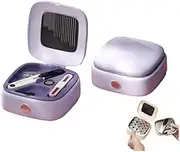Magnetic Sewing Tool Kit, Portable Travel Home Small Magnetic Sewing Box, Magnetic Sewing Tool Setportable Travel Sewing Kit, Needle and Thread Kit Small, Small Travel Sewing Kit Mini (B)