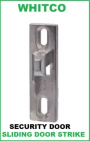 Replacement Strike WHITCO Leichhardt Sliding Security Door Lock striker plate