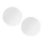 Embellir 2 Wall Mirror 80cm with Led light Makeup Home Decor Bathroom Round