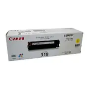 Canon CART318 Yellow Toner