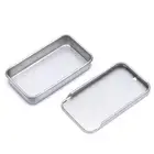Iron Box Slide Cover Storage Box Jewelry Pill Cases Coin Candy Box+ LT