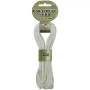 Parachute Cord 4mmx16'-White, Set Of 6