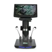 10.1 Inch USB Digital Microscope with IPS Screen 1000X Zoom Photo & Video Recording Features Compatible with MacOS and W