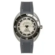 Bulova Watch Oceanographer GMT Lime Full Lume 41mm Gray Silicone 96B407