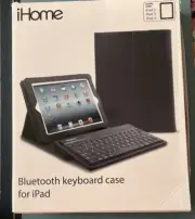iHome Bluetooth Keyboard and Leather Case for iPad