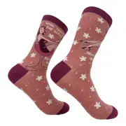 Women's Wine Takes The Bitch Right Out Of Me Socks Funny Offensive Alcohol