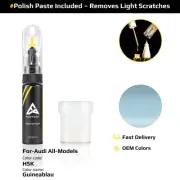 Touch Up Paint For Audi All Models H5K Guineablau With Polish Paste