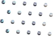 ibasenice Guitar Tone Enhancer 20pcs Dot Fingerboard Markers Easy to Install Fretboard Dots for Guitar Repair Luthier Needs