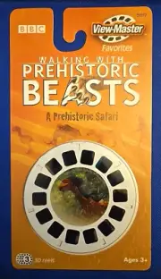 BBC Walking With Prehistoric Beasts view-master Reels Miniseries TV Show pack