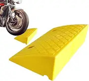Car Ramp - Strong Load-Bearing Curb Portable Ramps Heavy Duty,Curbside Driving for Automobiles, Trailers, Wheelchairs, Carts, Motorcycles Foccar