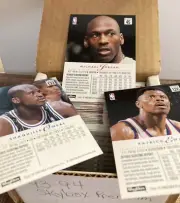 1993-94 Edition Skybox, Michael Jordan And Assorted Lot Of 130. Mint Condition