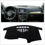 1pc Car Black Dashboard Cover Pad Dashmat For Audi Q5 2012 2013-2016 2014 LHD