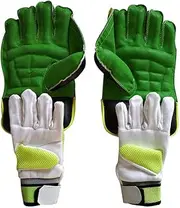 JetFire Wicket Keeping Gloves and Inner Gloves Combo (Men, Green)