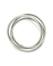Sterling Forever Rhodium Plated Briar Stacking Link Stretch Bracelet