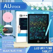 10"/12" LCD Writing Tablet Drawing Board Colorful Doodle Handwriting Pad HOT