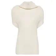 [Rick Owens] Crater-Neck Medium Wool Knit Top