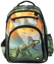 Spencil Jurassic Kingdom Dinosaur Big Kids Backpack Rucksack School Bag New