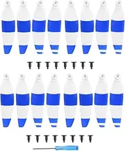 16PCS Replacement Propeller 4726 Light Weight Props Blade Wing Fans Accessory Spare Parts Screw Kits, for DJI Mavic Mini Drone Replacement Propellers(Black Blue)