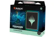 Magic: The Gathering Duskmourn: House of Horror Commander Deck - Jump Scare! (100-Card Deck, 2-Card Collector Booster Sample Pack + Accessories)
