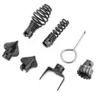 7Pcs 16mm Manganese Drain Cleaner Pipeline Dredging Machine Cutting Head DIY