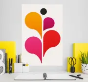 3D Color Pattern ZHU203 Wall Stickers Wall Murals Wallpaper Boris Draschoff Amy