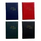 World Coin Stock Album Book for Coin Holders Collection Storage Coin Collec