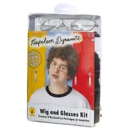 Napoleon Dynamite Adult Halloween Cosplay Costume Wig/Glasses Set