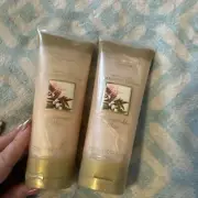 2X ** Victoria's Secret Garden Sensuous Cleansing Cream Honeysuckle Mist 7.25 oz