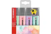 Stabilo Boss Highlighters - Pastel Wallet (Set of 4)