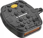 LOOK Cycle - Geo Trail Grip Bicycle Pedals - Flat Pedals - Reliability, Comfort and Durability - Slip-Proof Safety - Innovative Activ Grip Rubber - High-Performance MTB Bike Pedal