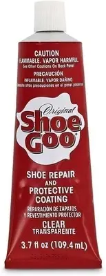 Clear, 3.7 Ounce, Repair Adhesive for Fixing Worn Shoes or Boots