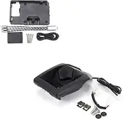 Motorcycle Navigation Bracket for Y&amaha N-MAX 125 155 X-MAX 125 300 400 Motorcycle Phone Navigation Bracket Wireless USB Charging Port Holder Phone Mount (Color : 2)