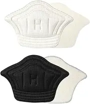 Gogogmee Shoe Sole Protector 2 Pairs Heel Pad Inserts Rear Heel Sticker Durable Rear Cushion
