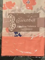 The Peanut Shell Cantonniere Window Valance *NEW* aa1