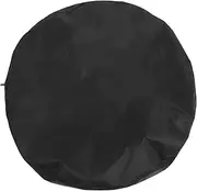 CAXUSD Fire Pit Table Cover Grill Cover 100cm Oxford Fabric Weatherproof Portable Round Fire Pit Accessories Outdoor c