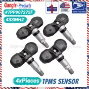 4PCs TPMS SENSOR 433MHZ FOR AUDI A4 S4 A6 Q7 R8 RS4 RS7 2002-2018 7PP907275F (for: Audi)