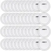 50PCS Button Maker DIY Button Pins, Acrylic Design Button Badge Clear7109