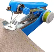 Portable Mending Machine, Manual Sewing Machine Kit, Long Lasting Fast Stitching Devices, Portable Sewing Machine, Hand Held Mending Machine for Clothes Fabrics Curtains Home Travel