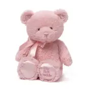 GUND - My First Teddy Bear Pink 25cm - Nursery Soft Toy Teddy Bears
