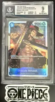 BGS 9 One Piece OP01-070 Dracule Mihawk SR - English - PRB01 The Best