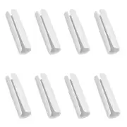 8 Pieces Sheet Holders,Bed Sheet Grippers Keeps The Bed Sheet in Place () White