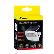Sansai GL-H828K 14 LED IP65 200lm Automatic PIR Motion Night Sensor Solar Light