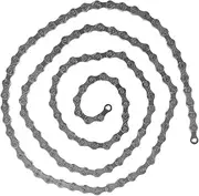 Yardwe 9-Speed 116-link Mountain Bike Chain Sturdy Metal Cycle Chain for Road Biking Single Speed Bike