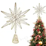 Star Light For Christmas Tree LED Light Battery Powered Christmas Tree Topper